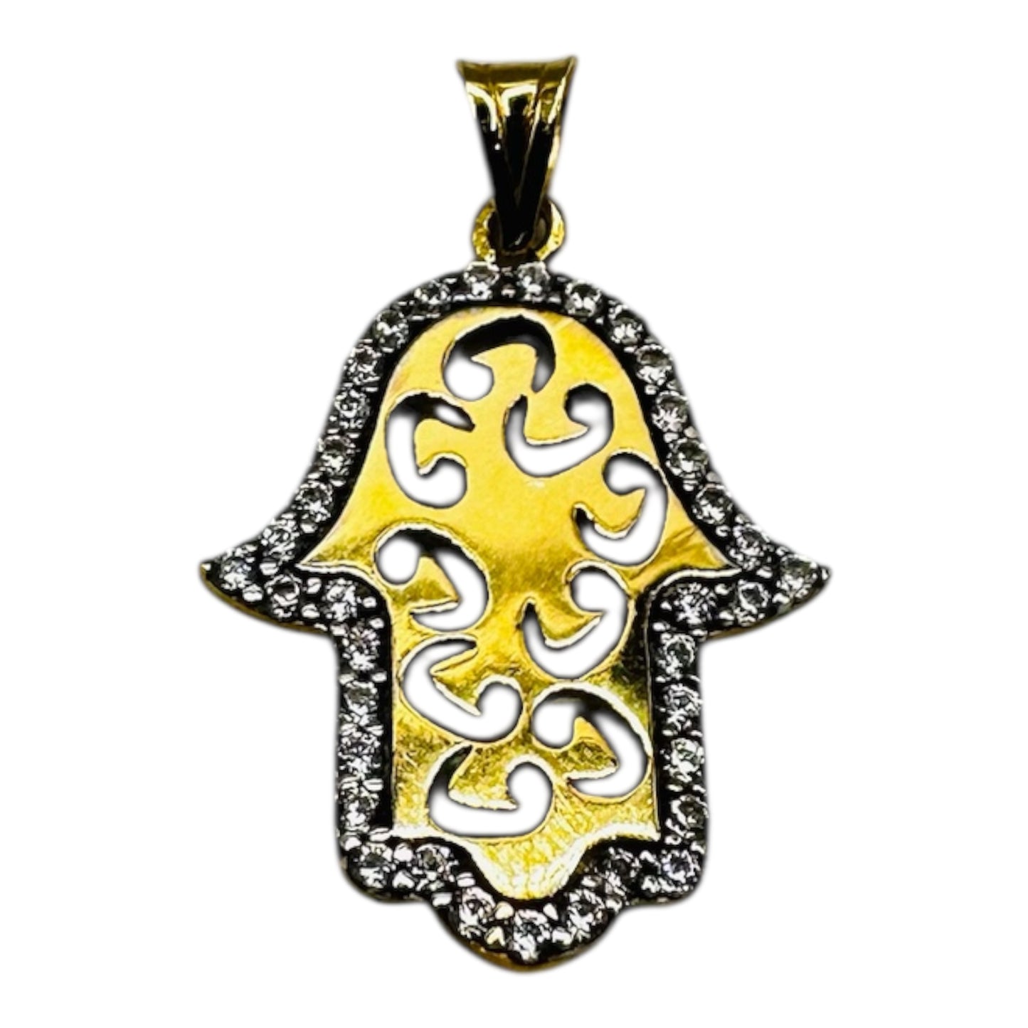 Pendentif Main de Fatma en Or 18 Carats