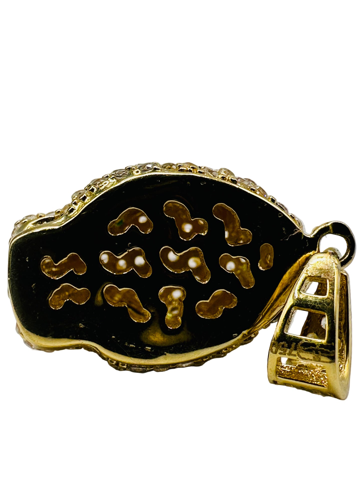 Pendentif tête de panthère 🐆 en or 18 carats