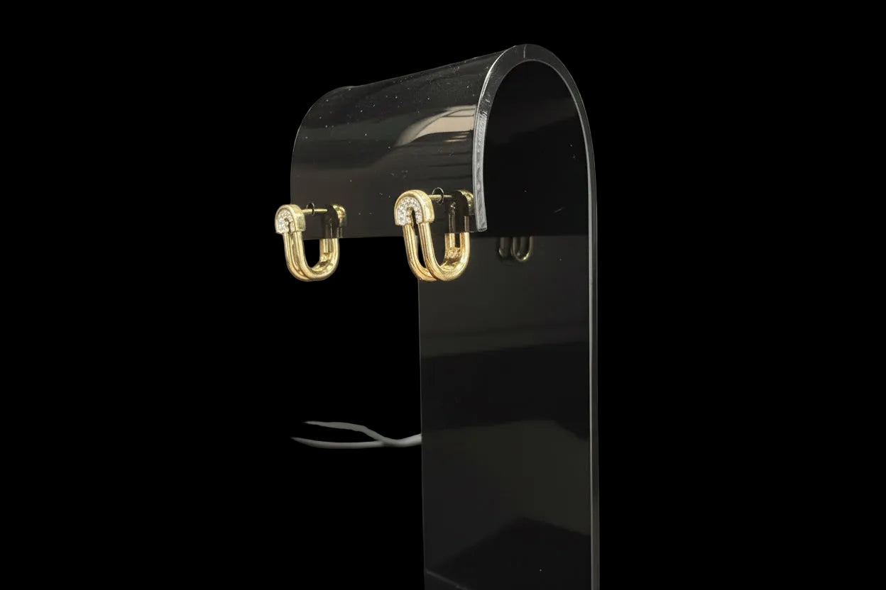 Boucles d’oreilles en or, 750/1000 