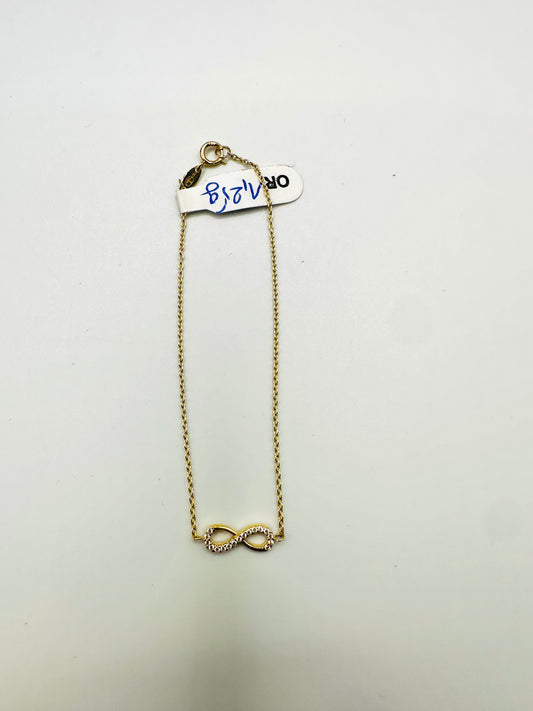 Bracelet infinity éternel ♾️ Or 750/1000