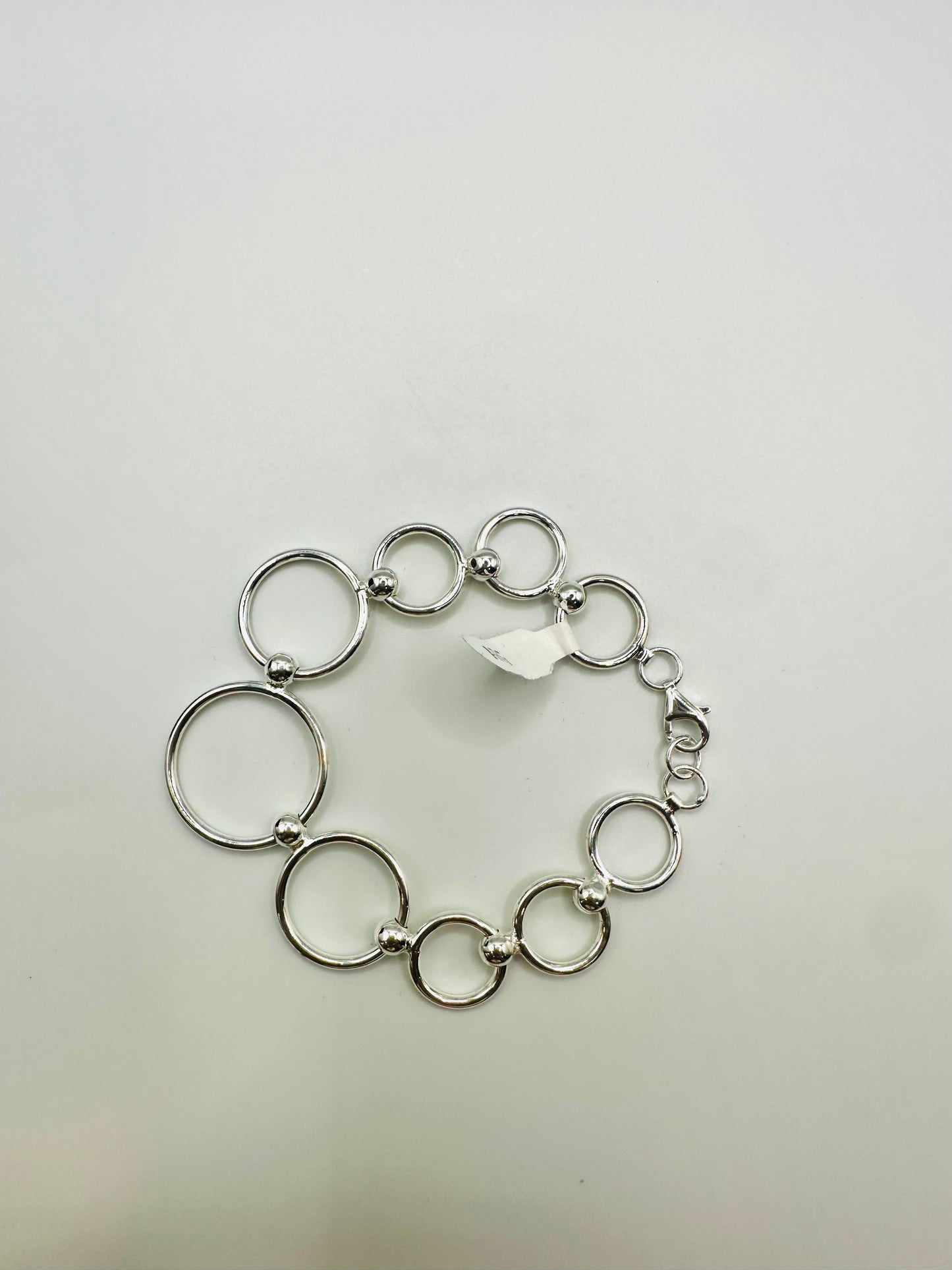 Bracelet Femme en Argent 925 – Cercles Dégradés