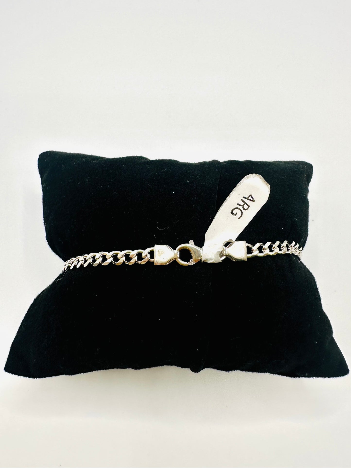 Bracelet Gourmette “Arbre de Noah Perlée ” En Argent 925