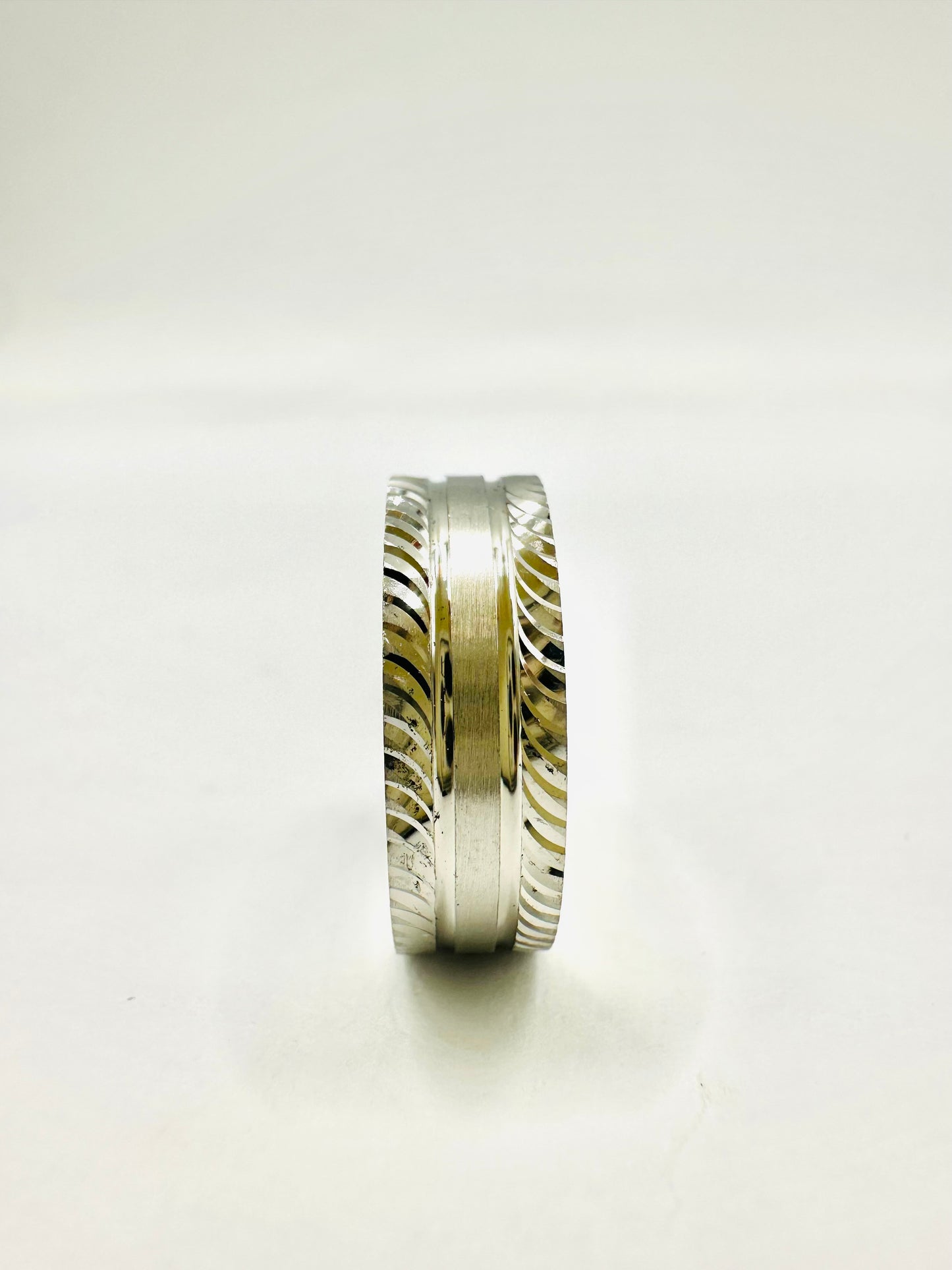 ALLIANCE HOMME EN ARGENT 925
