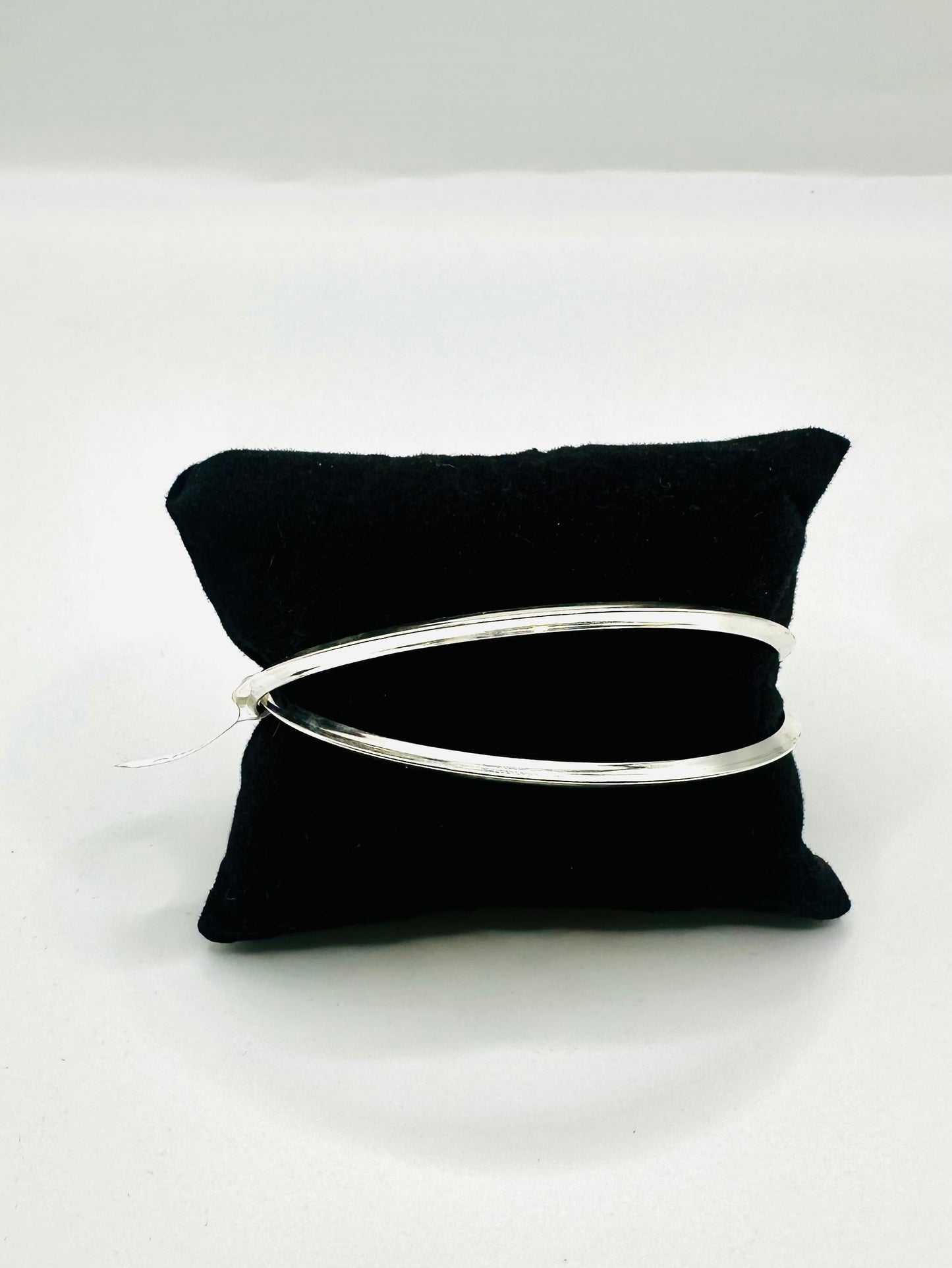 Bracelet Duo d’Anneaux Entrelacés en Argent 925