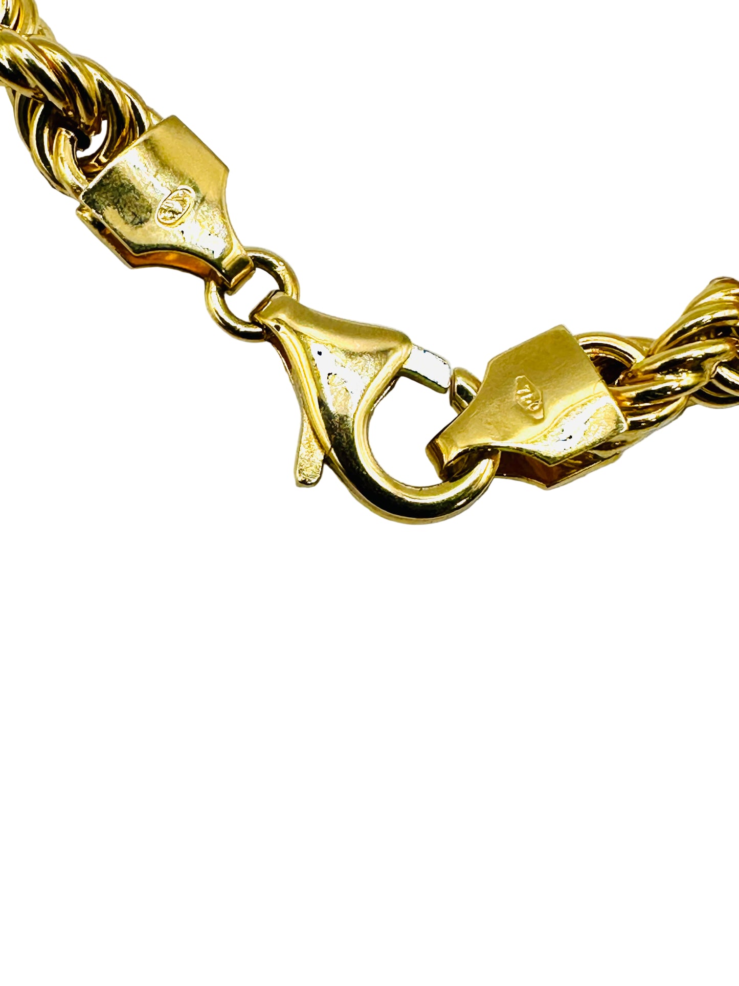 Chaîne maille torsadée Or 750/1000