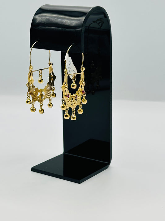 Boucles d’oreilles savoyarde