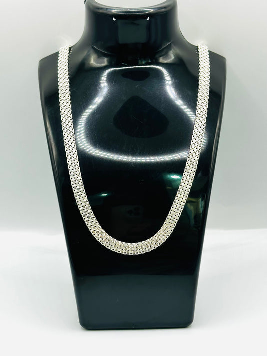 Chaîne En Argent 925 Mixte