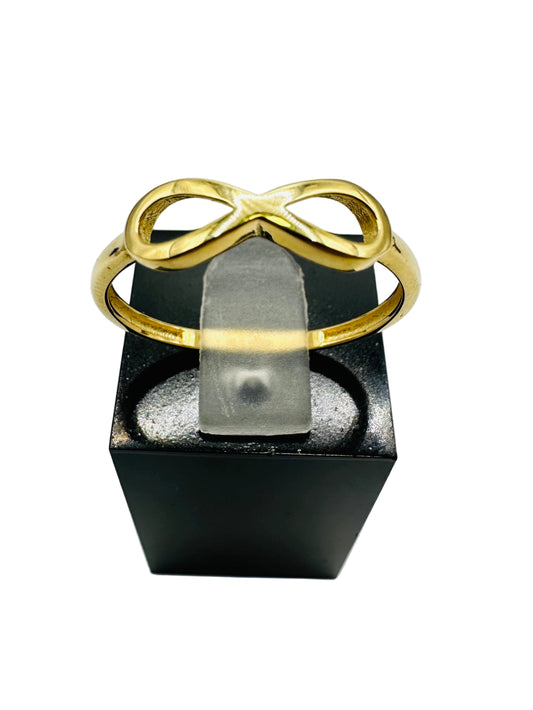 Bague Infinity en Or Jaune 18 Carats