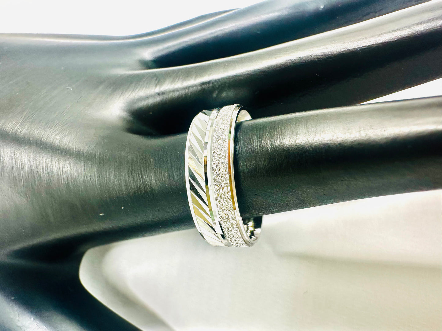 ALLIANCE HOMME EN ARGENT 925