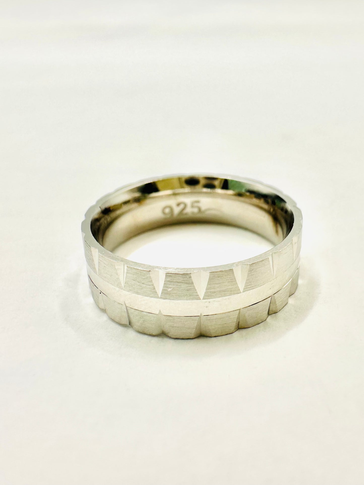 ALLIANCE HOMME EN ARGENT 925