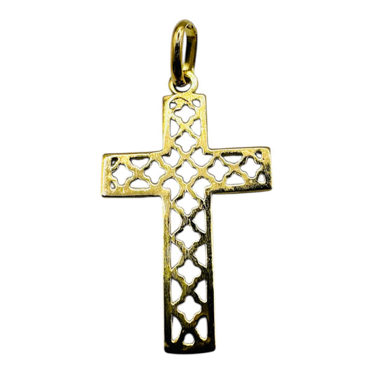PENDENTIF CROIX EN OR 18 Carats