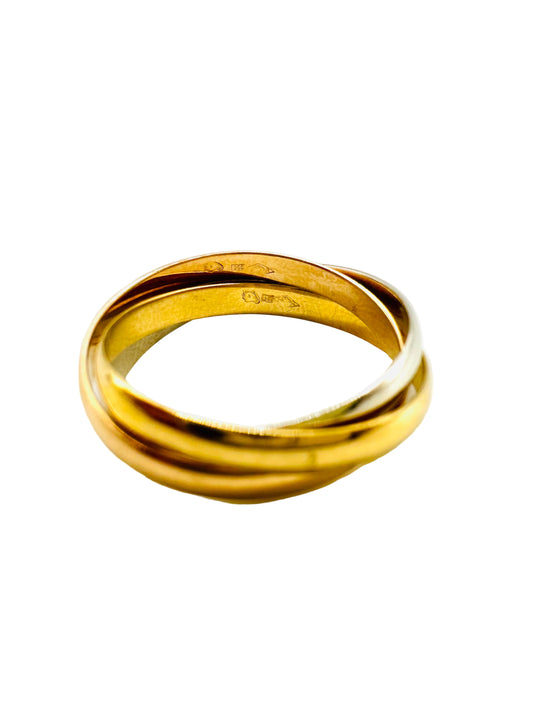 ALLIANCE TROIS ORS Or 750/1000