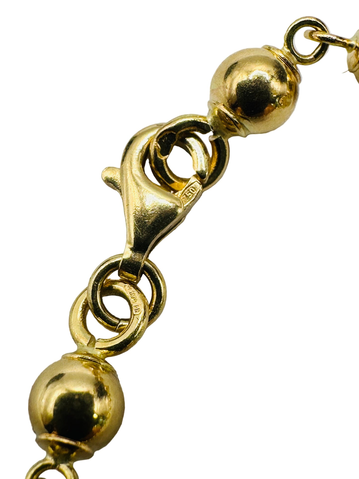 Bracelet perles de Marseille Or 750/1000