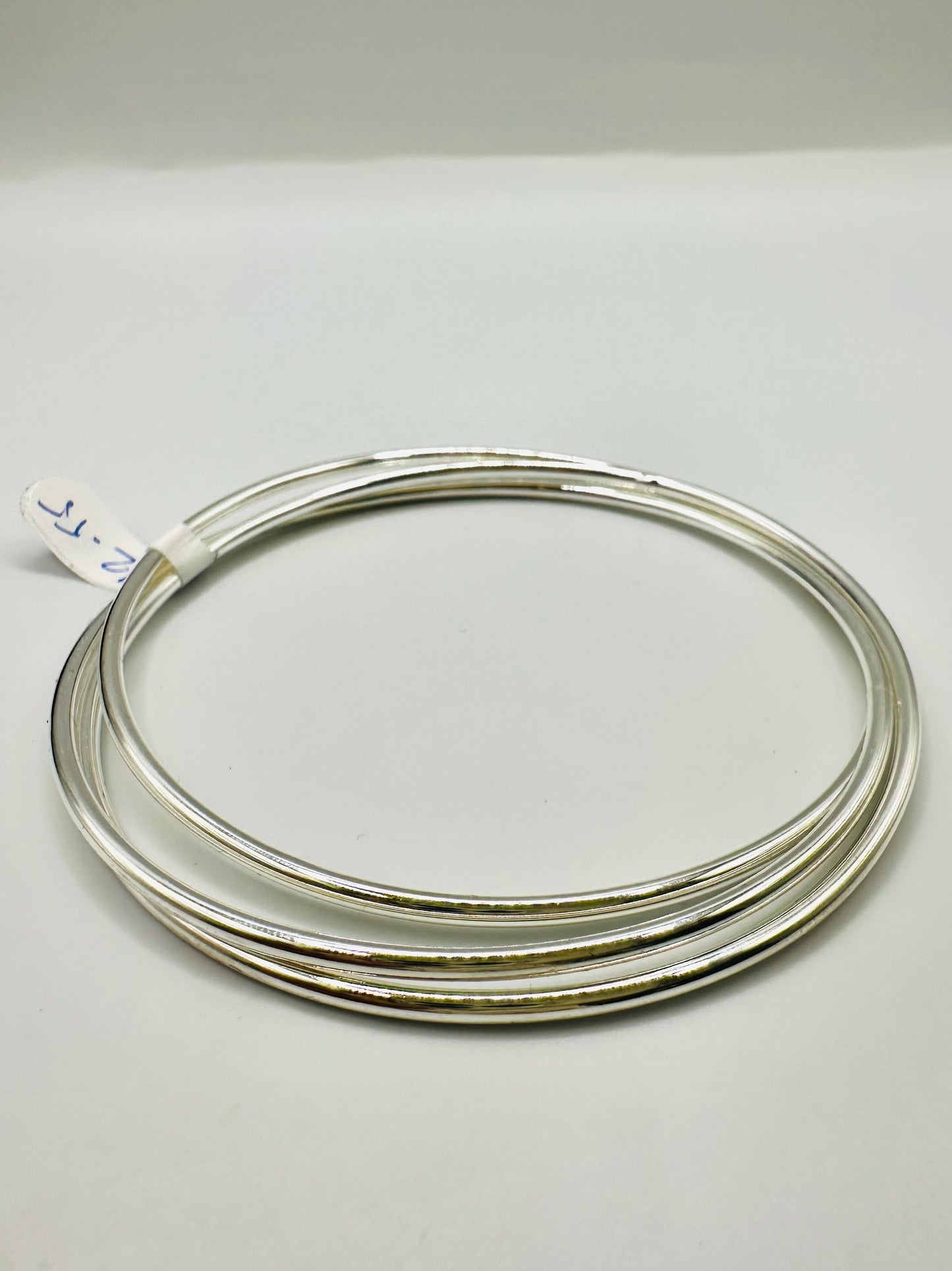 Bracelet Trio d’Anneaux Entrelacés en Argent 925