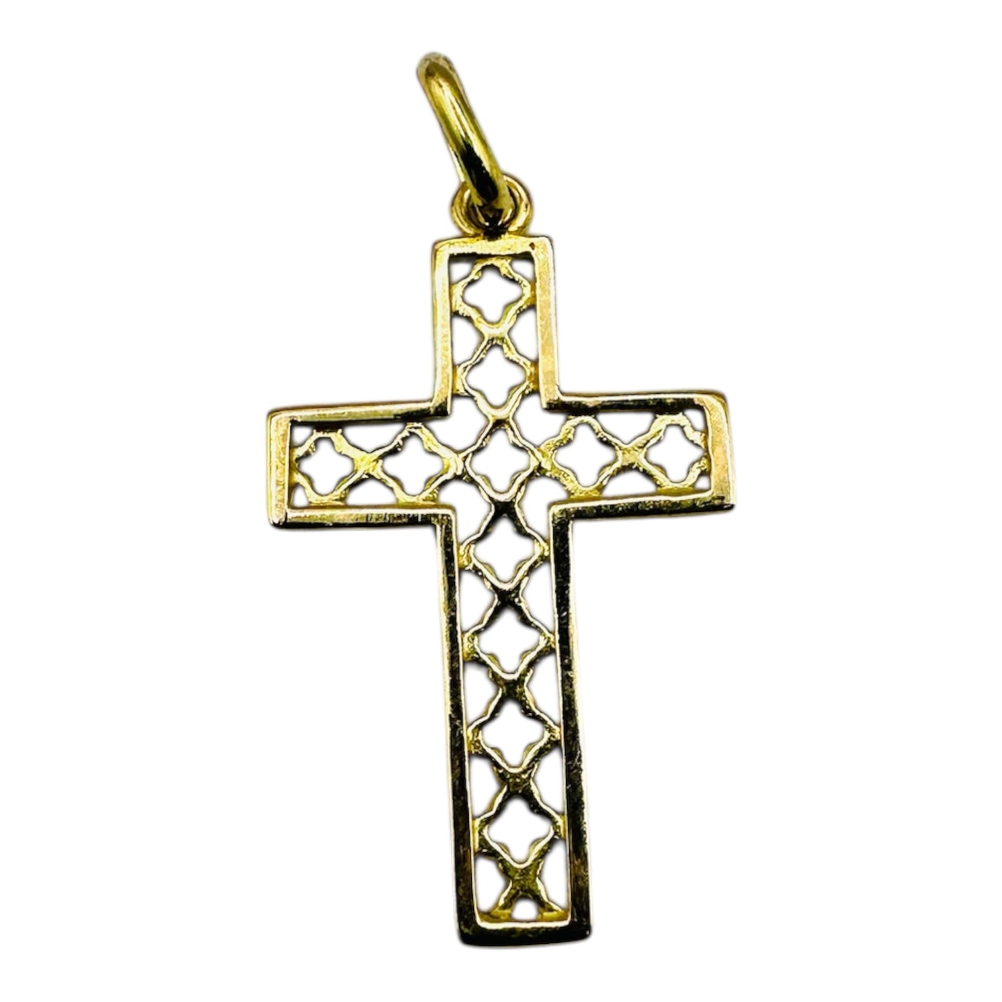 PENDENTIF CROIX EN OR 18 Carats