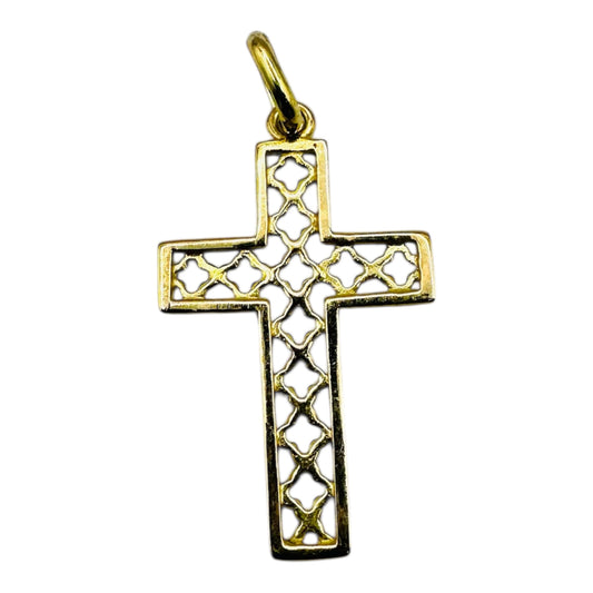 PENDENTIF CROIX EN OR 18 Carats