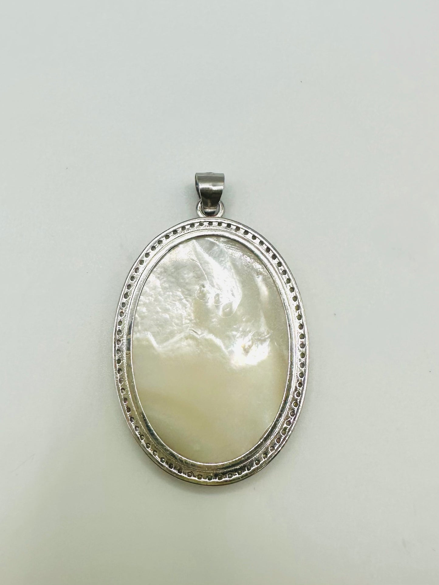 Pendentif En Argent 925 ~ La Vierge