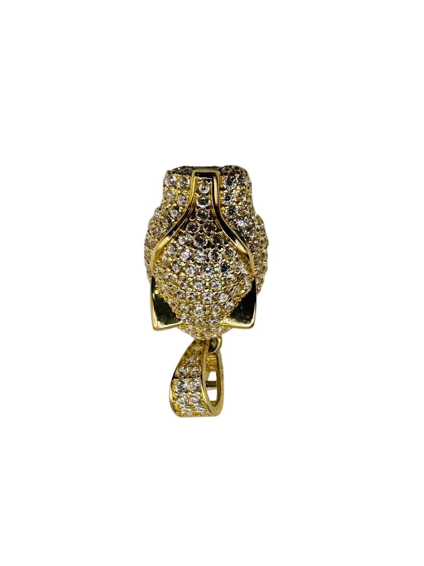 Pendentif tête de panthère 🐆 en or 18 carats