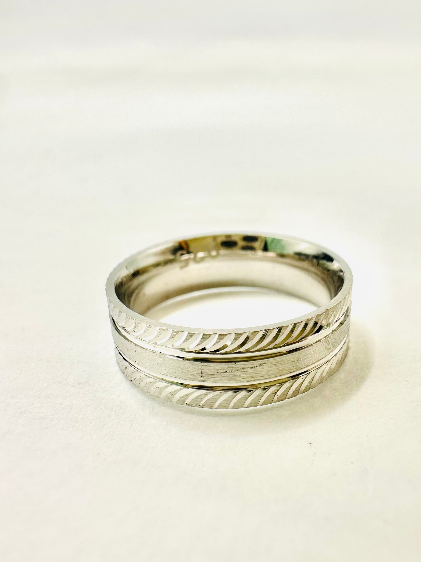 ALLIANCE HOMME EN ARGENT 925