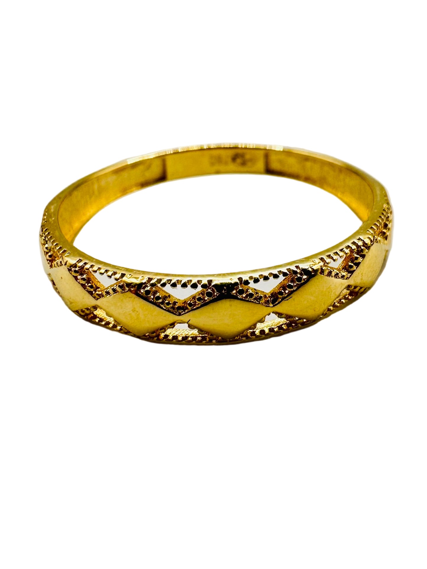 Bague en Or Jaune 18 Carats