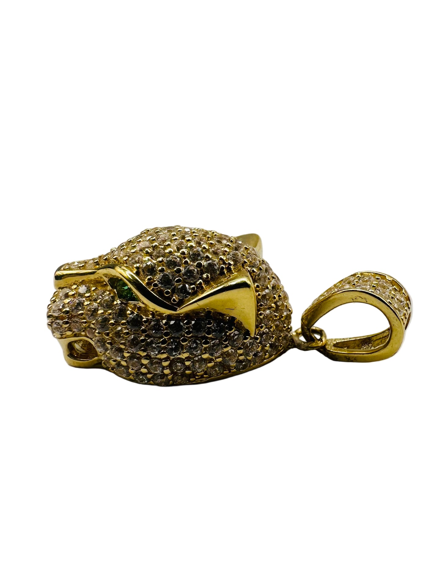 Pendentif tête de panthère 🐆 en or 18 carats