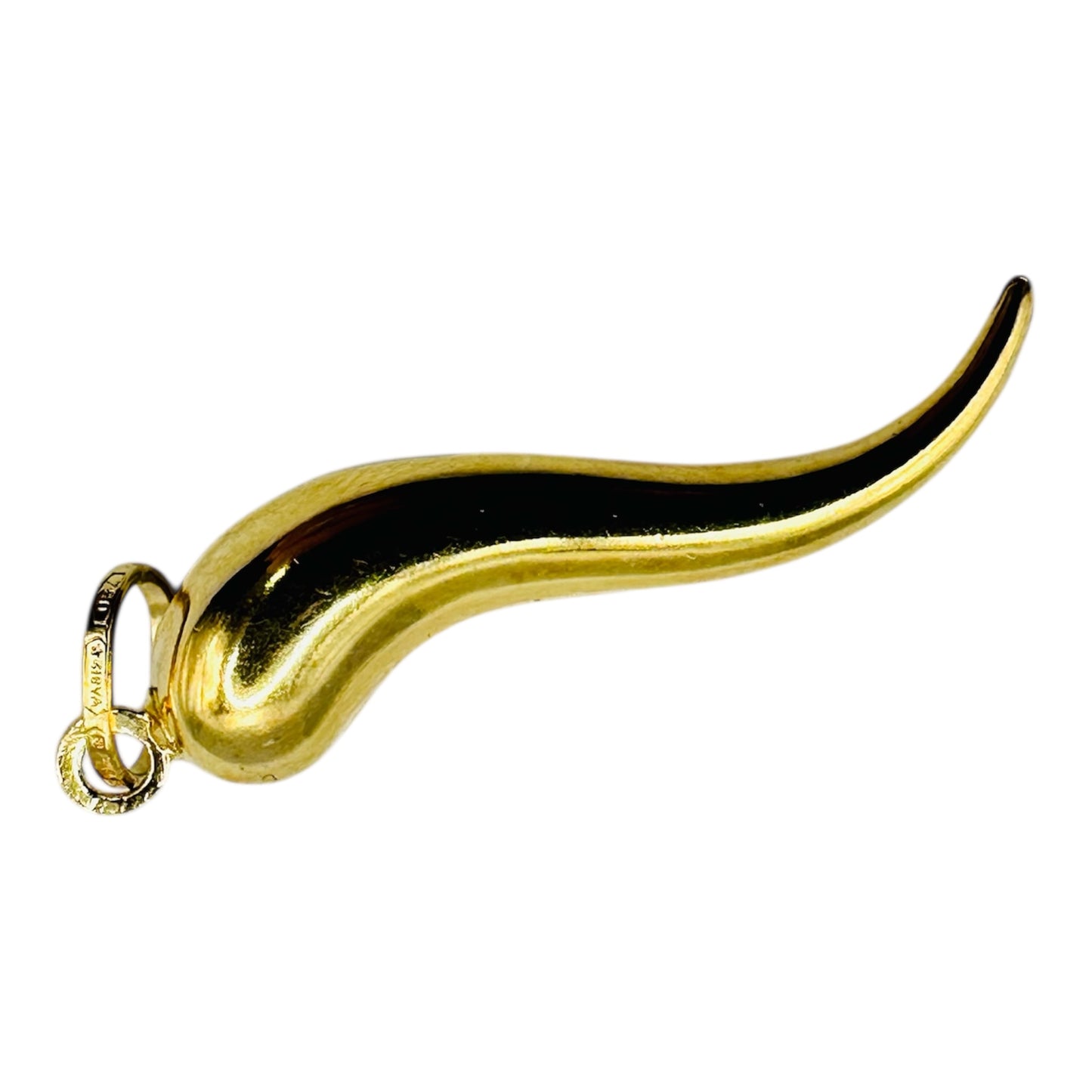 Pendentif Piment en Or 18 Carats