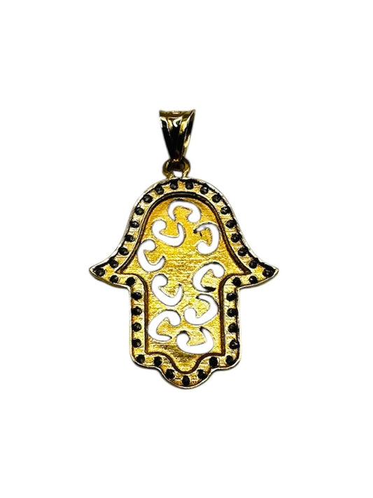 Pendentif Main de Fatma en Or 18 Carats