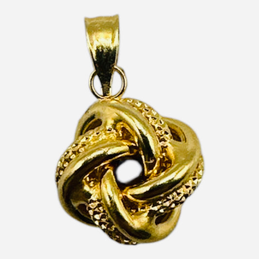 Pendentif noeud d’amour Algérien🎗️Or 750/1000