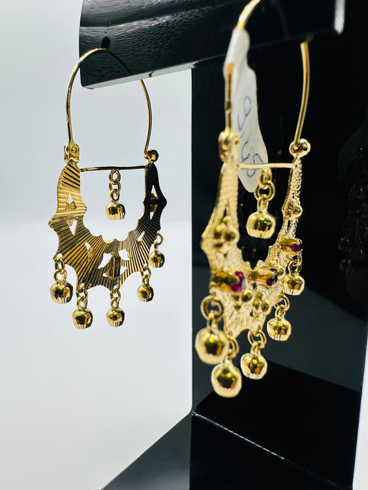Boucles d’oreilles savoyarde