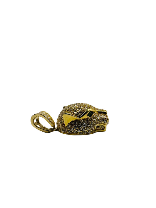 Pendentif tête de panthère 🐆 en or 18 carats