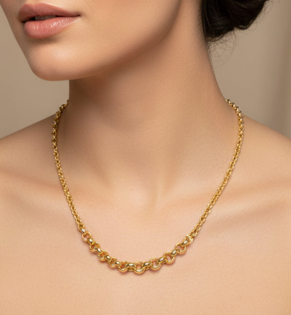 Collier Maille Jaseron Or 750/1000