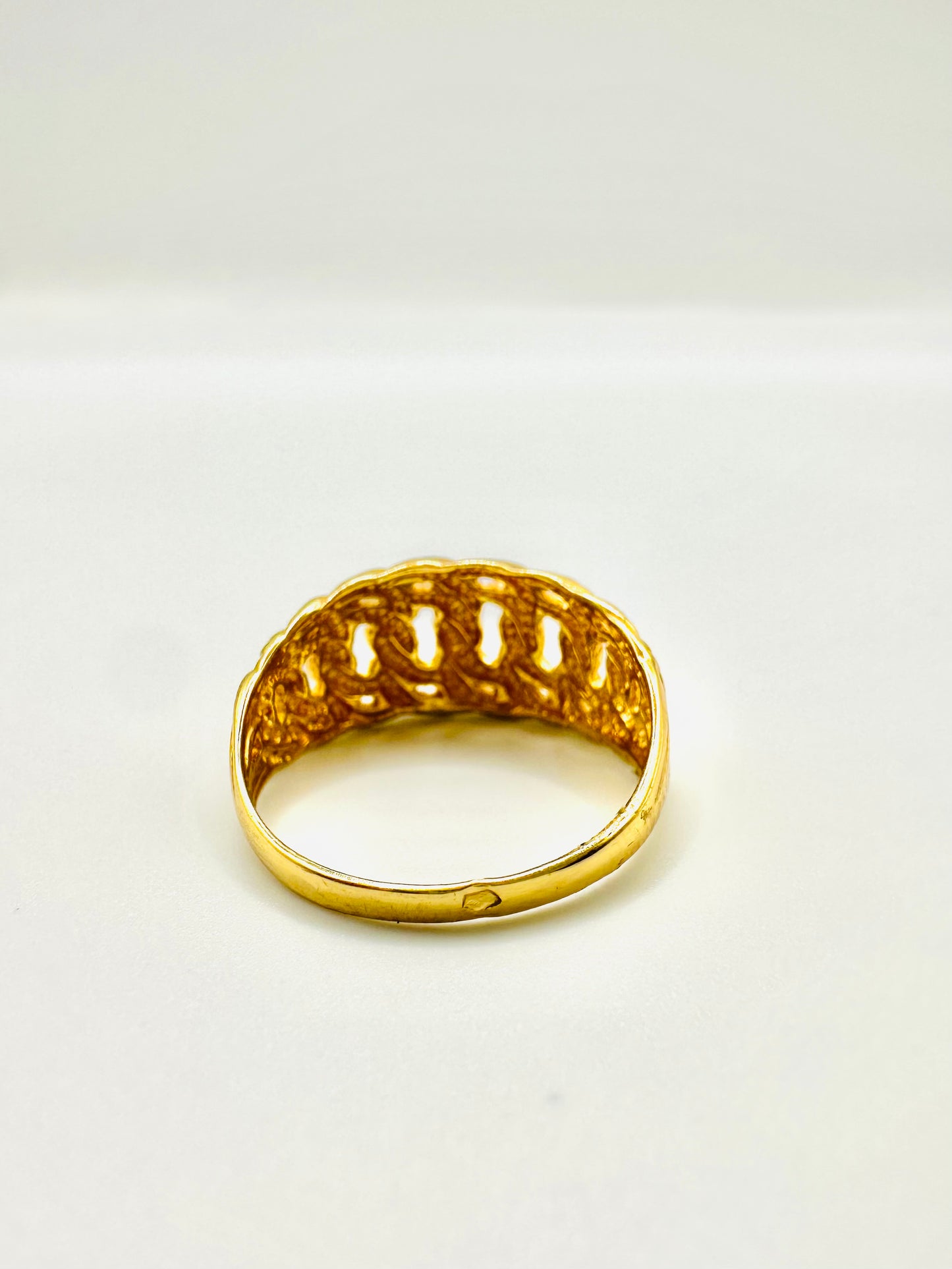 Bague Maille Américaine Or 750/1000