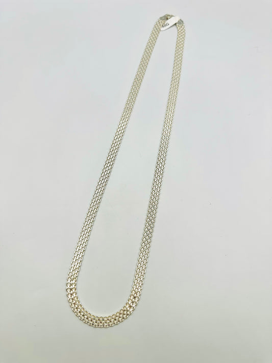 Chaîne En Argent 925 Mixte