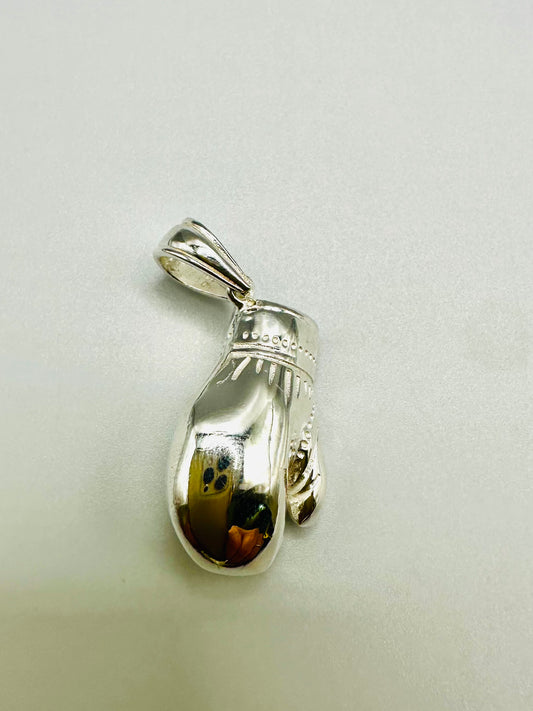 PENDENTIF HOMME gant de boxe en argent 925