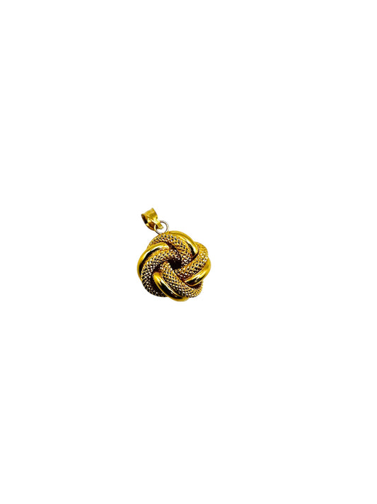 Pendentif noeud d’amour Algérien🎗️Or 750/1000
