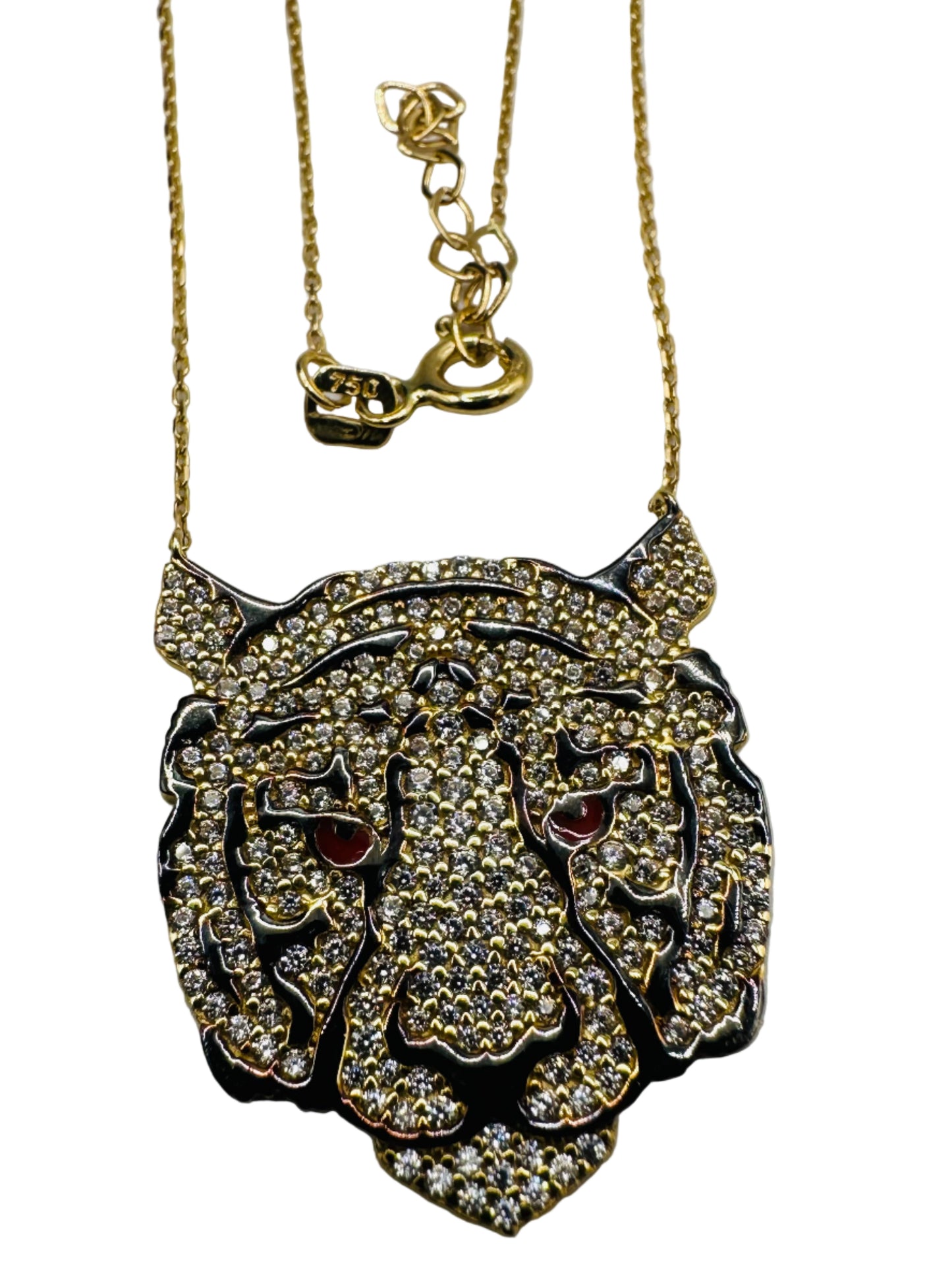Collier tête de panthère 🐆 en or 18 carats