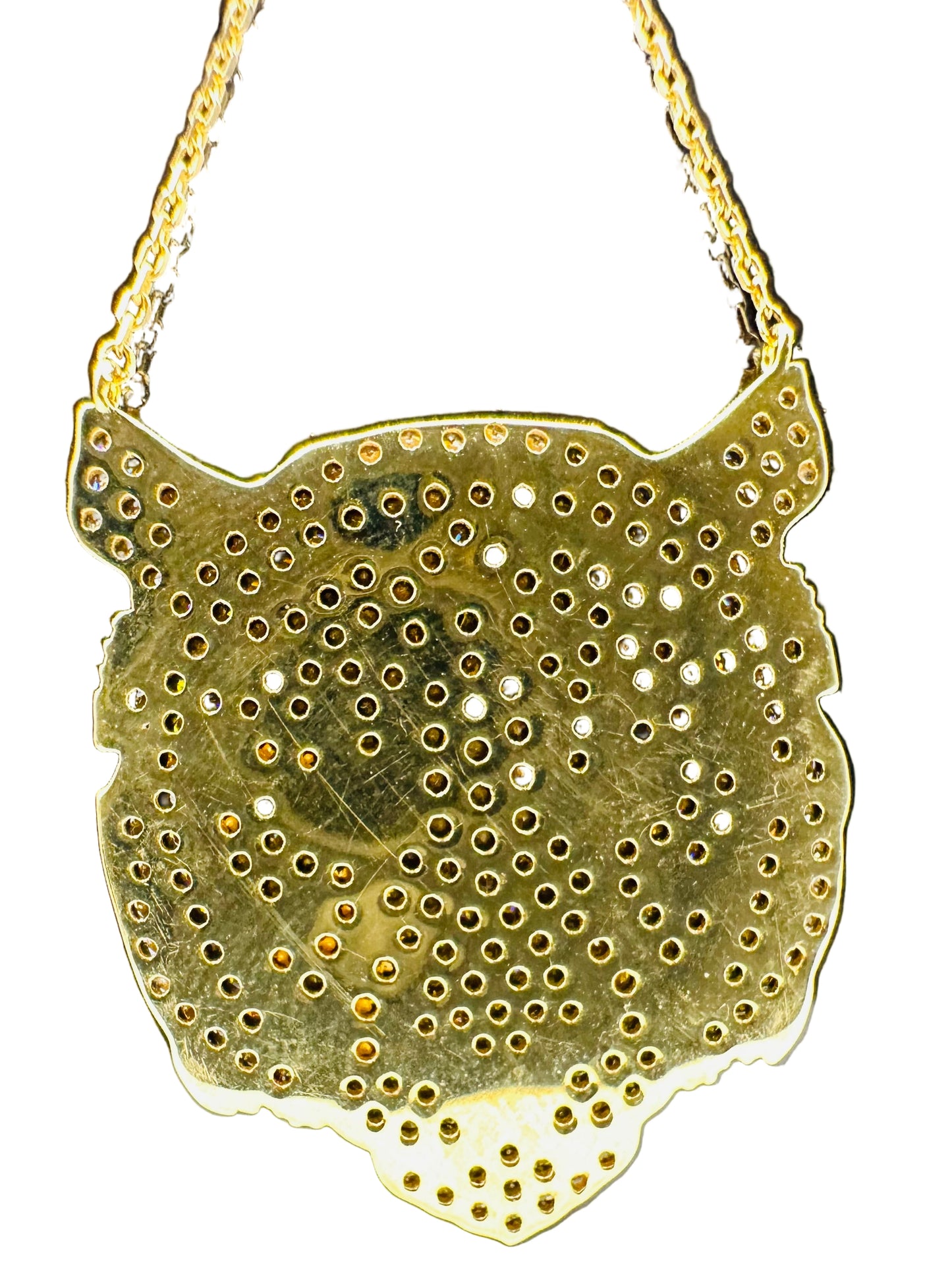Collier tête de panthère 🐆 en or 18 carats