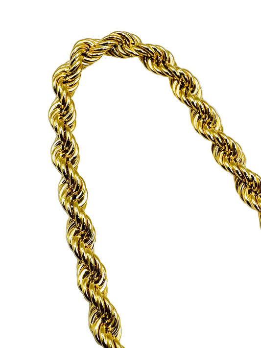 Chaîne maille torsadée Or 750/1000