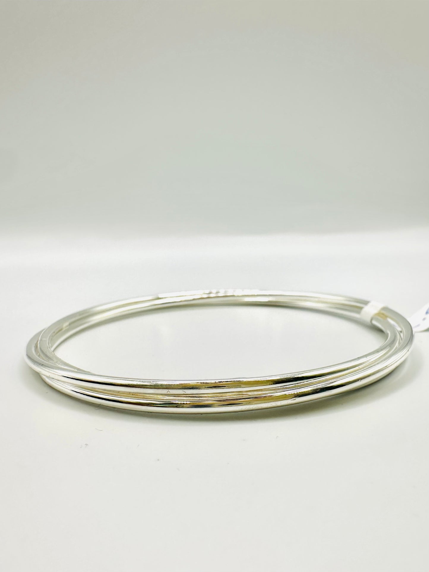 Bracelet Trio d’Anneaux Entrelacés en Argent 925