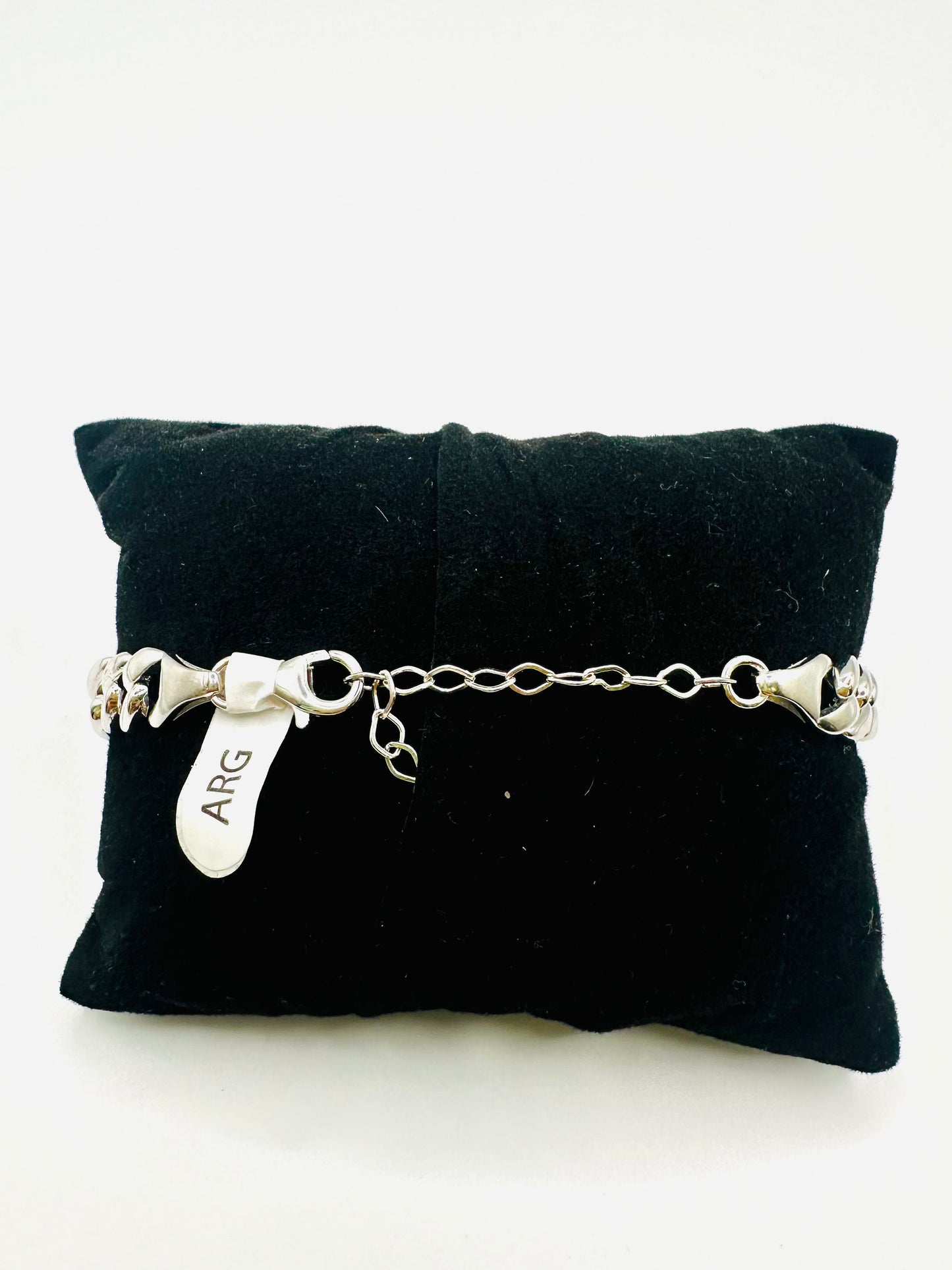 Bracelet Ourson & Perle En Argent 925