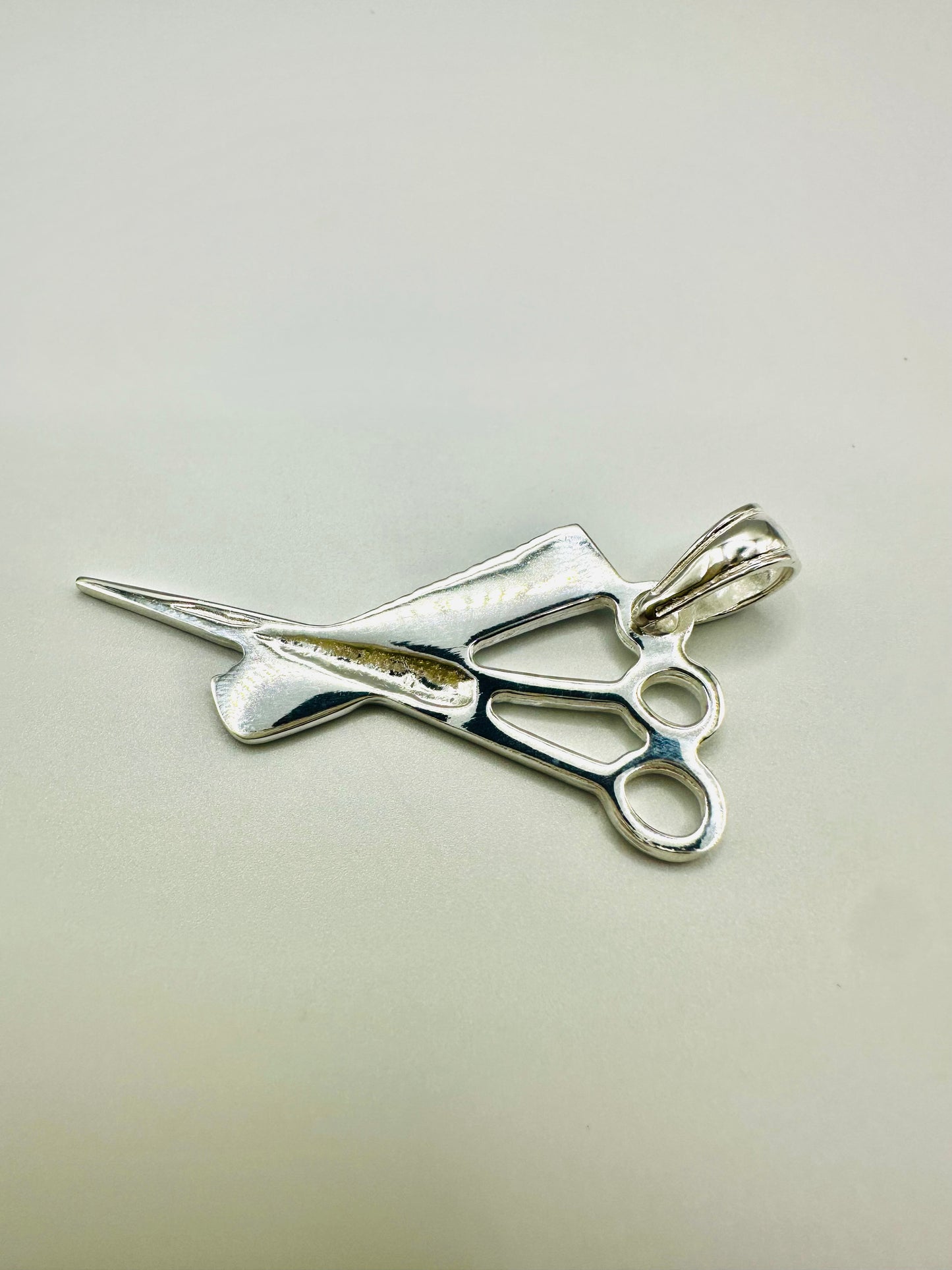 PENDENTIF HOMME Ciseau en argent 925