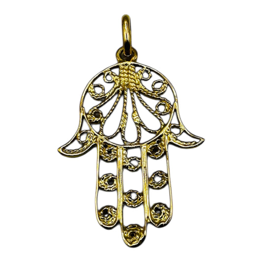 Pendentif Main de Fatma en Or 18 Carats