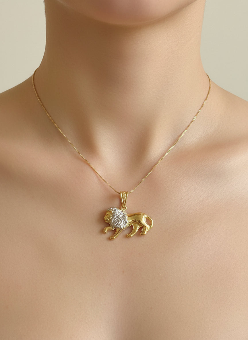 Pendentif Lion 🦁 Or 750/1000