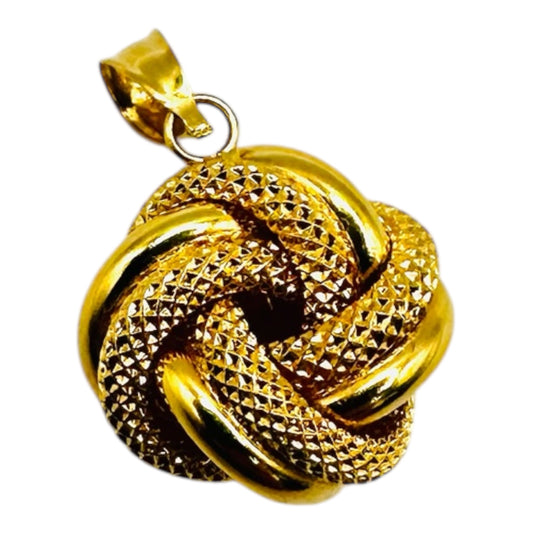 Pendentif noeud d’amour Algérien🎗️Or 750/1000