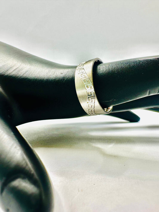 ALLIANCE HOMME EN ARGENT 925