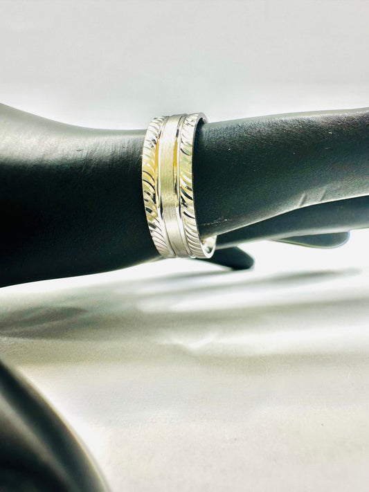 ALLIANCE HOMME EN ARGENT 925