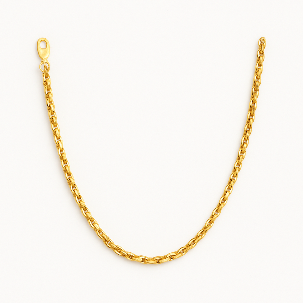 Chaîne Forçat Diamantée