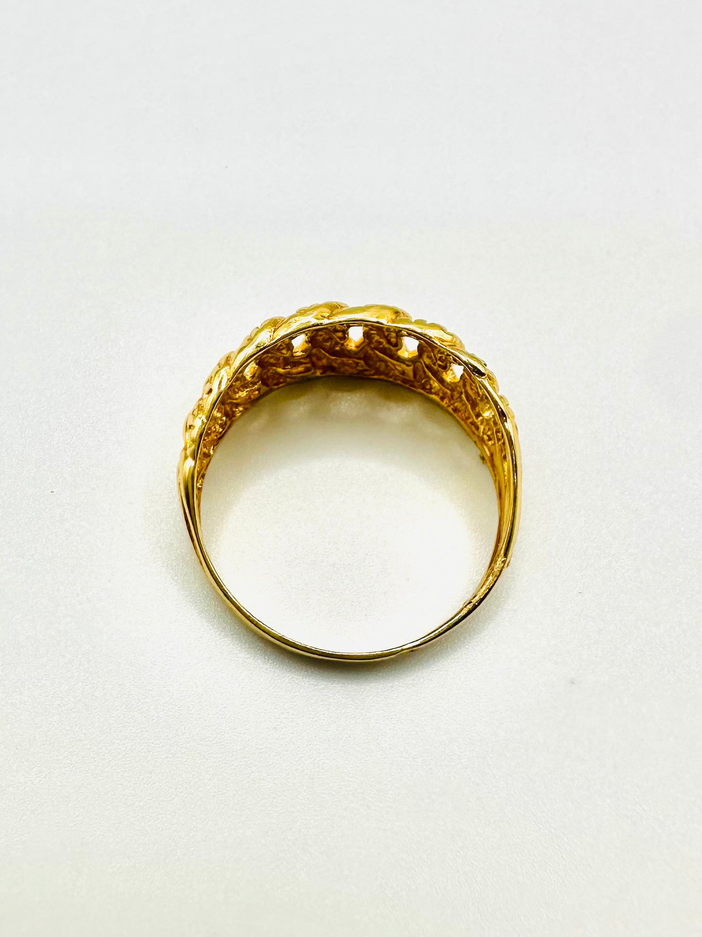 Bague Maille Américaine Or 750/1000