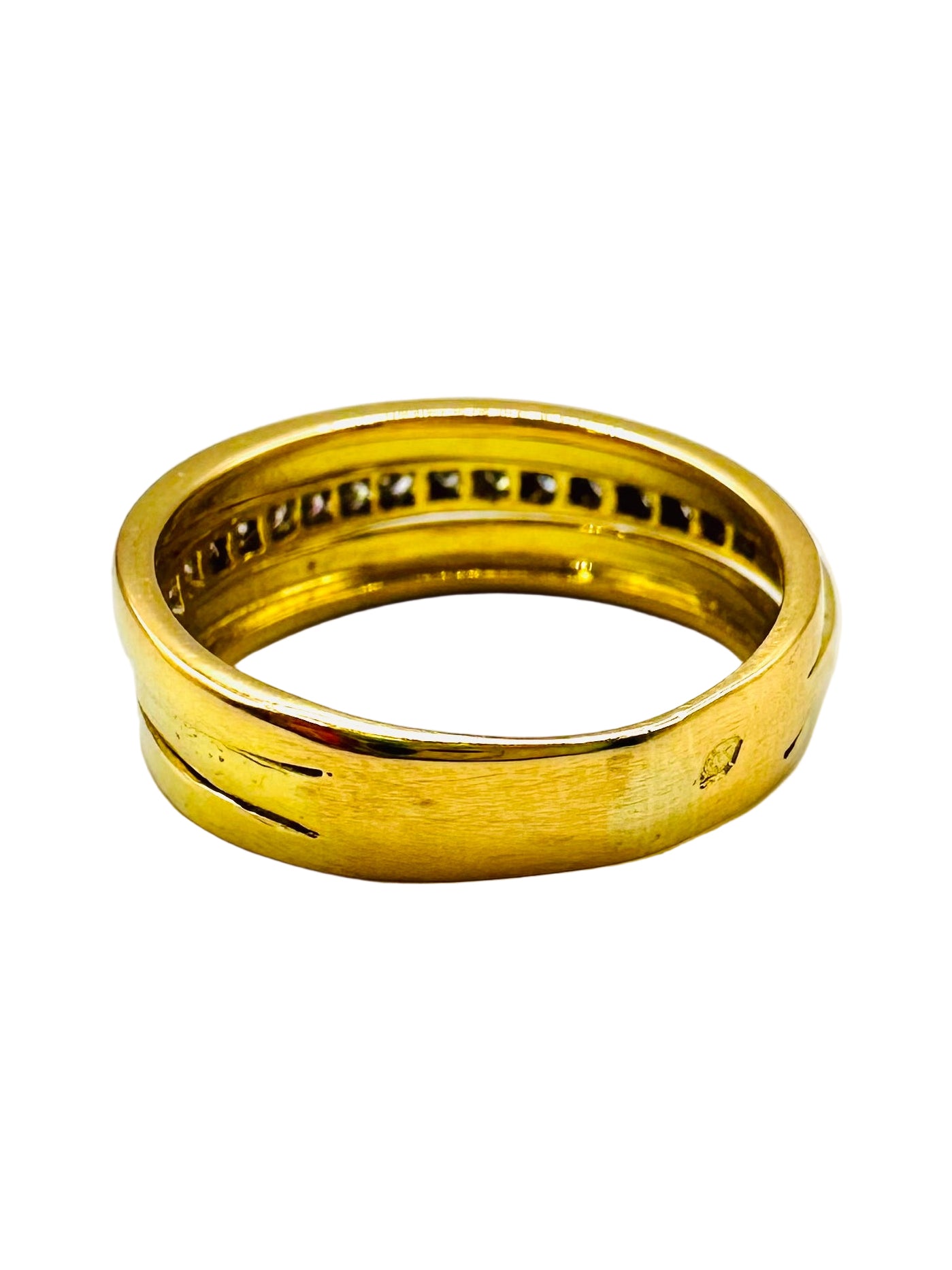 Bague Diamant En Or 18 Carats