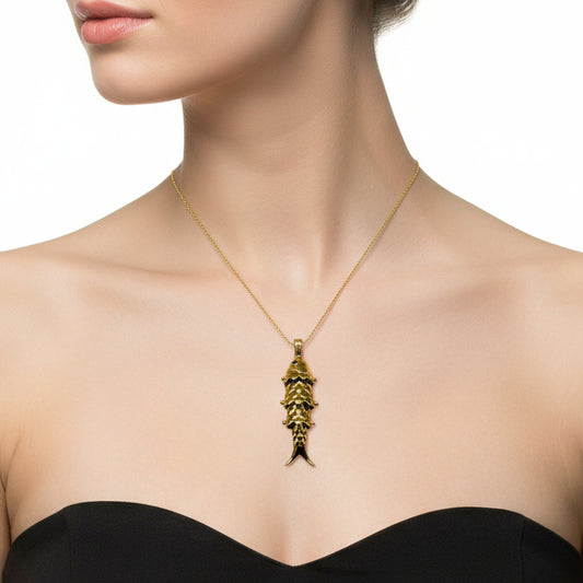 Pendentif Poisson en Or 18 Carats
